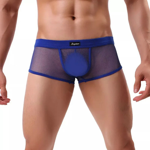 New Seda Fría Transparente De Boxeadores Para Hombres 2025