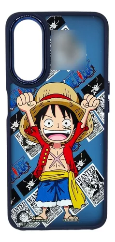 Funda Oppo A58, A78 Protector + Mica Anime Goku Luffy