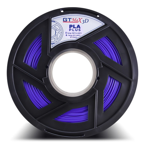 1kg Filamento Pla Plus Roxo - 1.75mm Gtmax