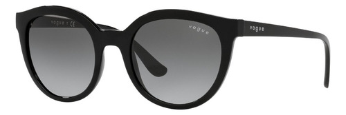 Lente De Sol Vogue 0vo5427s Oval Ciclismo Y Skate Grey Gradient Black Black
