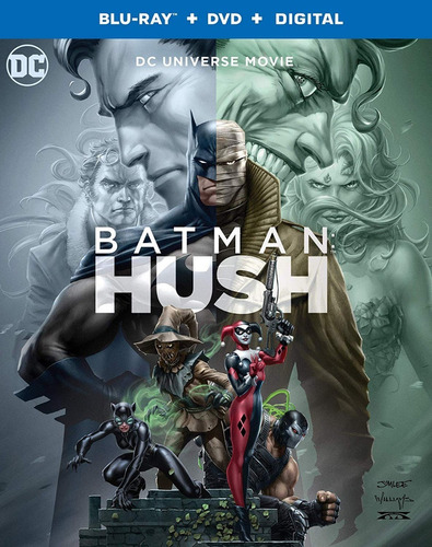 Batman Hush Dc Comics Pelicula Blu-ray + Dvd