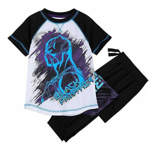 Black Panther Pijama T 5-6 Disney Store Pantera Negra