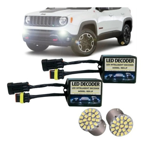 Lanterna Drl Jeep Renegade Luz Diurna C/cambus Day Light 6k