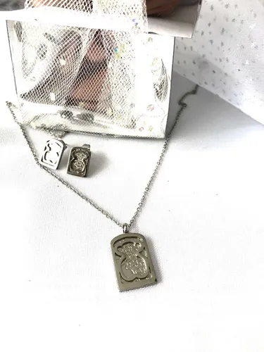 Collar y aretes tous new arrivals