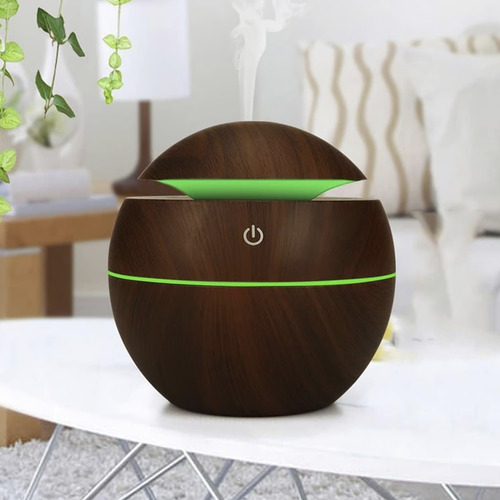 Difusor De Aromas Aromaterapia Con 7 Luces De Colores Led