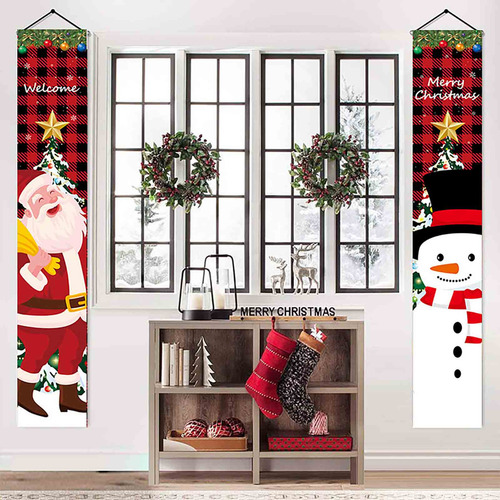 Cartel De Feliz Navidad En Forma De C, Decoración Navideña P