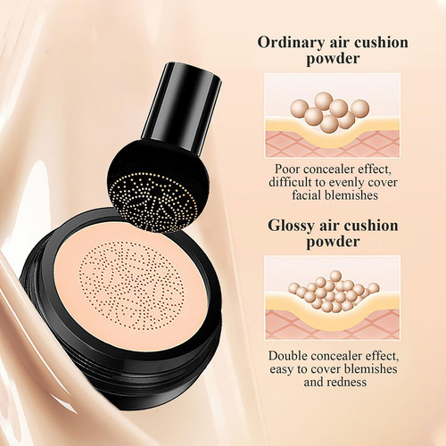 Base De Maquillaje Cc Cream Oetuiow Mushroom Head Air Cushio