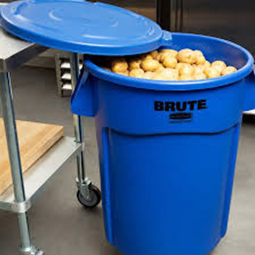 Rubbermaid® Tapa Para Bote De Basura Brute® 2655, 208 Lts Color Azul