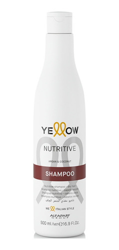Shampoo Hidratante Yellow Nutritive 500ml Alfaparf
