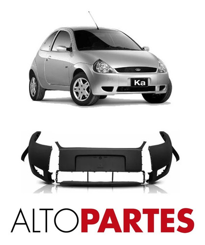 Paragolpe Delantero Ford Ka 2001 A 2008 3 Partes