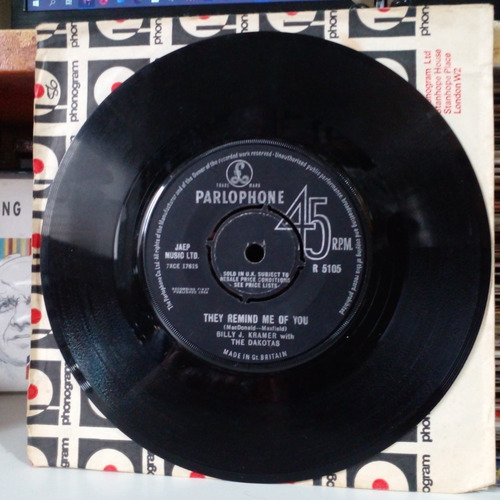 Billy J. Kramer E The Dakotas Little Children 1964 Mono Imp (Usado)