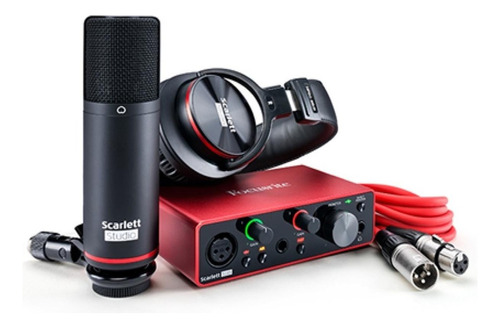 Paquete De Grabación Focusrite Scarlett Solo Studio 3ra Gen.