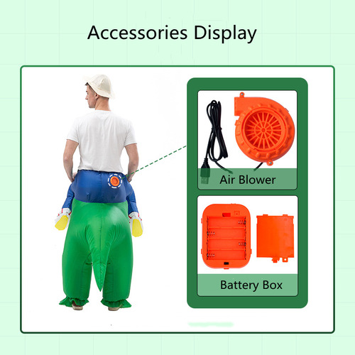 Traje Inflável De Urso Polar Para Adultos