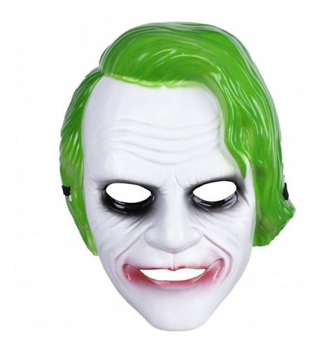 Mascara Plastico Halloween Guason Joker Disfraz Batman Cospl