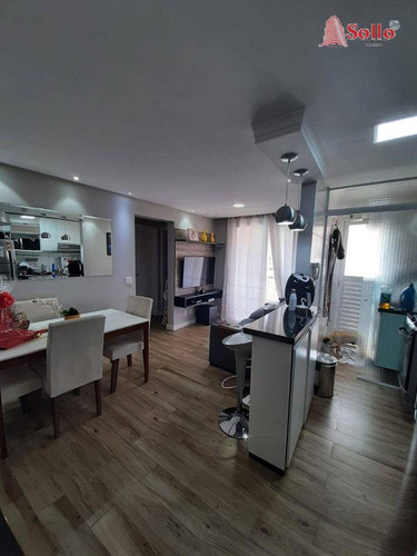 Imagem 2 de 30 de Condomínio Vista Cantareira Apartamento Com 2 Dormitórios À Venda, 52 M² Por R$ 260.000 - Vila Bremen - Guarulhos/sp - Ap0698
