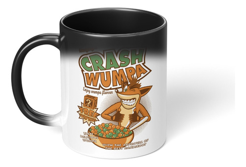 Taza Magica Cambia Color Crash Bandicoot