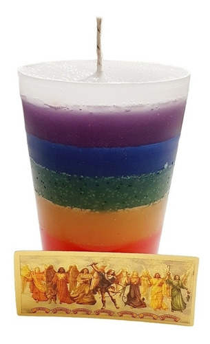 Veladora 7 Arcángeles Aromatica 2pz