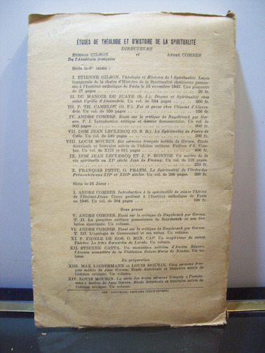 Adp L'esprt Du Christianisme Et Son Destin Hegel / 1948 (Usado)