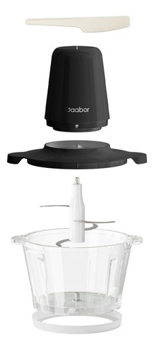 Processador Multislice Gaabor 300w 4 Lâminas Vidro 2l Cor Preto 220V