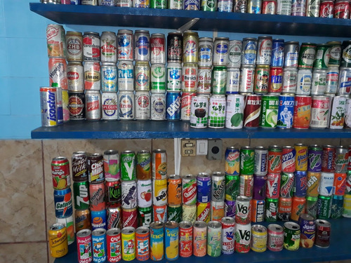 Imagem 4 de 10 de Latas Antigas Acima De 20 Anos