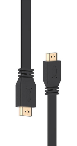Cable Hdmi Plano Pvc Full Hd 4k High Speed Hdtv 3 Metros