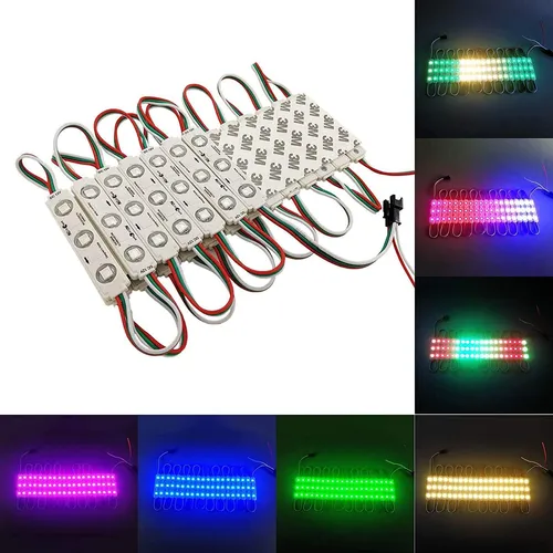 Yunbo 100pcs Ws2811 Luces De Módulo Led Rgb Dc 12v Smd 5050