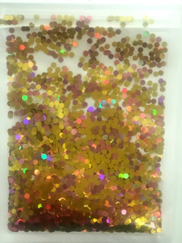 Confetti Dorado Decoracion Globos X 10 Grs