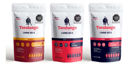 Imagen 1 de 7 de Carne Seca Premium - Mix De Sabores (6 Pack)