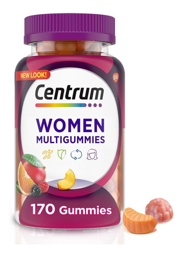 Multivitaminico Completo Gomitas Mujer Vitaminas Centrum V35
