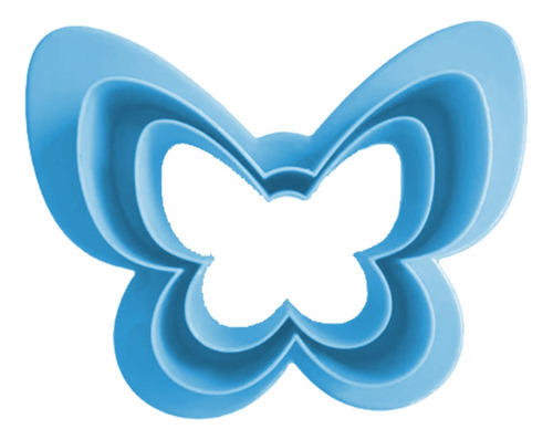  Aleissi Cortador Galleta Mariposa Doble 4 Tamaños Uso Medio