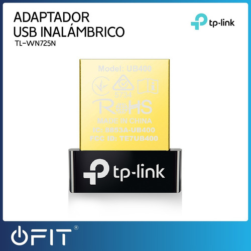 Imagen 2 de 10 de Adaptador Bluetooth 4.0 Nano Usb Tp Link