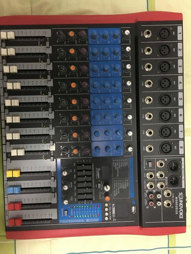 Mesa De Som - Soundvoice Ms802 - Eux