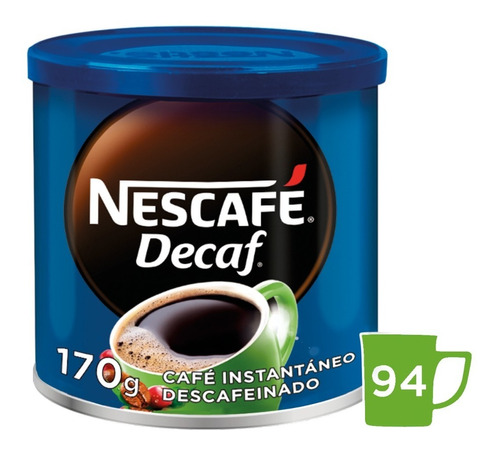 Imagen 1 de 4 de Café Nescafé® Decaf Tarro 170g