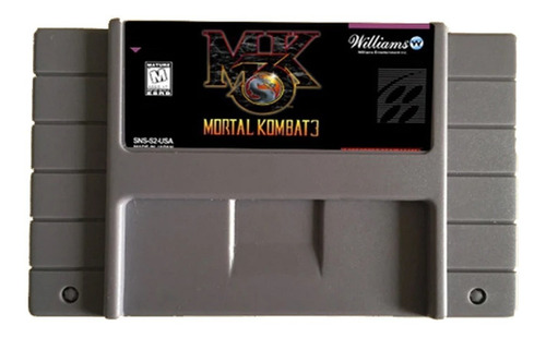 Mortal Kombat 3 - Compatible Con Snes Super Nintendo Repro