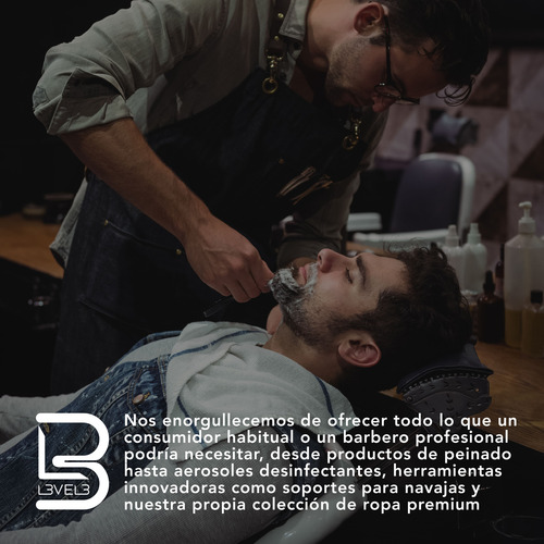 Shampoo Para Barba Y Bigote Level 3 Nutre Y Fortalece 150 Ml