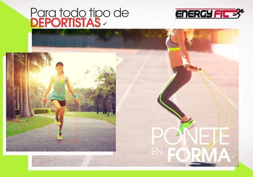 Imagen 4 de 9 de Kit Soga Cuerda Saltar Gimnasia + Banda Elastica Con Manijas