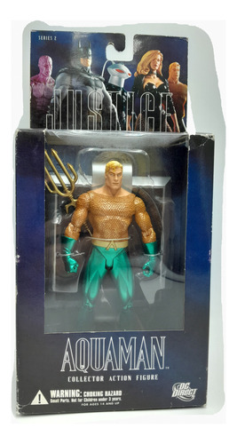 ### Dc Direct Justice Alex Ross Serie 2 Aquaman ###