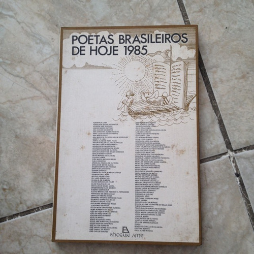 Poetas Brasileiros De Hoje 1985 Ademir Antonio Bacca S2