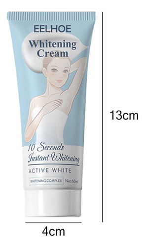 A R Body Care 10 Segundos Creme Clareador Bellezon