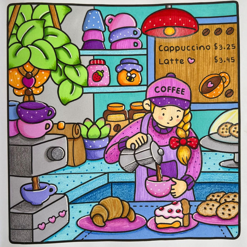 / Libro Para Colorear Dibujo Libro 48 Dibujo
