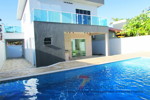 Imagem 18 de 30 de Casa Em Itanhaem Sobrado Com 4dorms 4banheiros Piscina Churrasqueira Local Nobre Proximo A Praia Vaga 4 Carros Ch223
