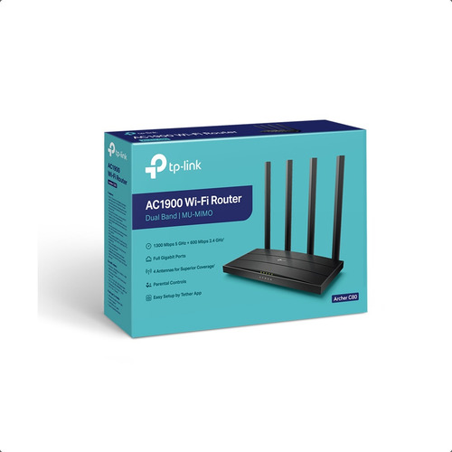 Access Point Tp-link Ac1900 Wi-fi Router Archer C80 V2.20