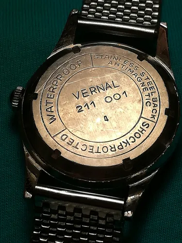 Reloj De Pulsera Suizo Vernal 17 Rubíes (Usado)