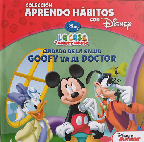Aprendo Habitos: La Casa Mickey Mouse, De Disney., Vol. Mediano. Editorial Disney Junior, Tapa Dura En Español, 2015