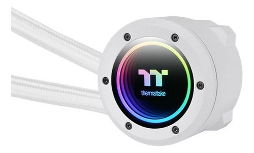Cooler Cpu Watercooler Thermaltake Th120 V2 Snow Argb Blanco Led Rgb