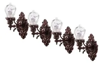 Comprar 4 Unids Casa Muñeca Luz Pared Led Miniatura Bateria Lampara