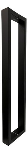 Barra Retangular Aço Inox 304 82cm 40x20 Preto 820x800mm