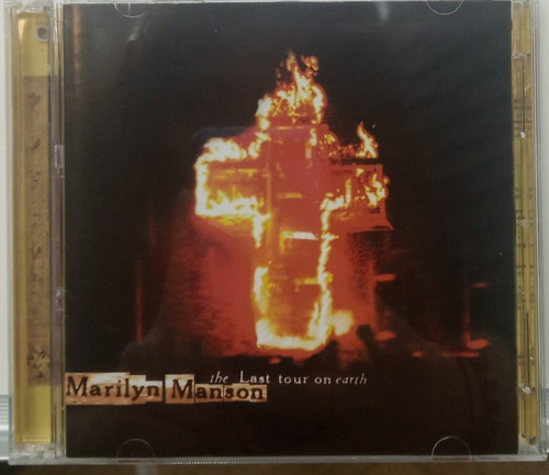 Marilyn Manson Cd Mexicano Last Tour On Earth Ndt Mrx Cdx