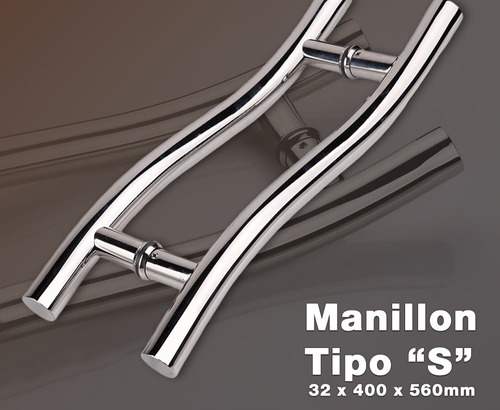 Manillon Tipo S Para Puertas 