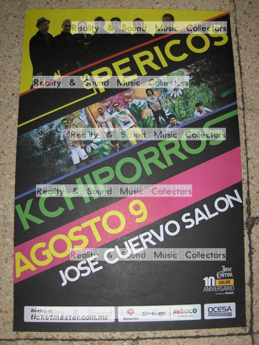 Pericos Kchiporros Poster Jose Cuervo Salon De Coleccion